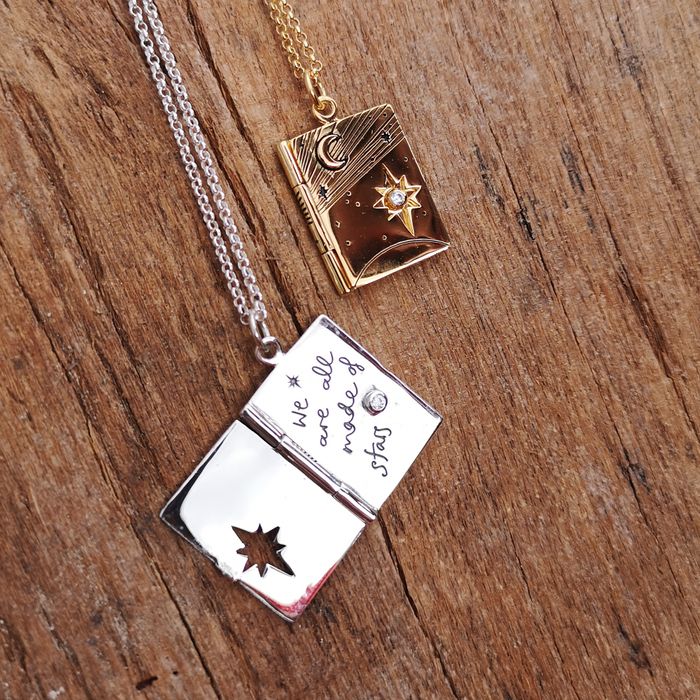 Celestial Locket Necklace